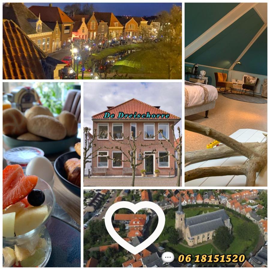 De Drei Schorre Bed & Breakfast Dreischor ภายนอก รูปภาพ